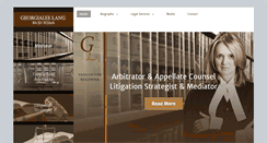 Desktop Screenshot of georgialeelang.com